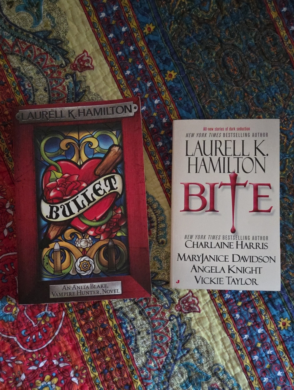 Bite & Bullet Book Set - Red and White Covers